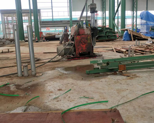 提蒙乡地面下沉注浆