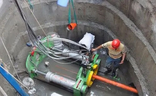 提蒙乡顶管注浆加固